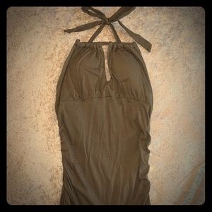 Built in bra halter top